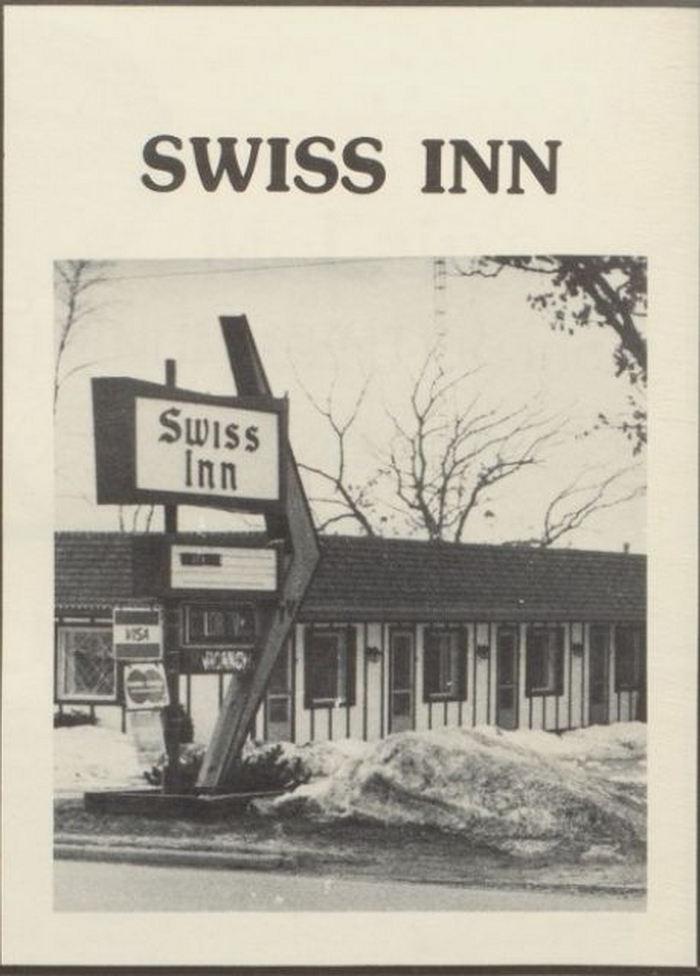 Swiss Inn (Vina Del Mar Motel) - Vintage Yearbook Ad